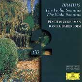 Brahms: Violin Sonatas No.1-No.3, FAE Sonata Wo0.post, etc (11/1974) / Pinchas Zukerman(vn), Daniel Barenboim(p)
