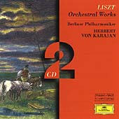 Liszt: Orchestral Works; Mazeppa, Hungarian Rhapsody No.2, 4, 5, etc / Herbert von Karajan(cond), Berlin Philharmonic Orchestra, Shura Cherkassky(p)