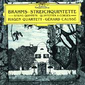 Brahms: String Quintets No.1 Op.88, No.2 Op.111 / Hagen Quartet, Gerard Causse(vn)