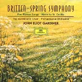 Britten: Spring Symphony, etc / Gardiner, Philharmonia