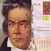 Complete Beethoven Edition Vol.10 -String Trios Op.3, Op.8, Op.9 / Anne-Sophie Mutter(vn), Bruno Giuranna(va), Mstislav Rostropovich(vc)