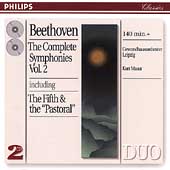 Beethoven: Complete Symphonies Vol 2 / Masur, Gewandhaus