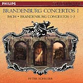 Golden Baroque  J.S. Bach: Brandenburg Concertos 1-3