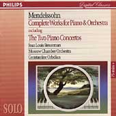 Mendelssohn: Complete Works for Piano & Orchestra / Steuerman