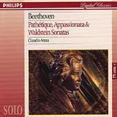 Beethoven: Pathetique, Appassionata & Waldstein Sonatas/Arrau