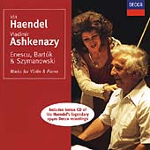 Ida Haendel & Vladimir Ashkenazy play Enescu, Bartok, etc