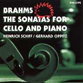 Brahms: The Sonatas for Cello and Piano / Schiff, Oppitz