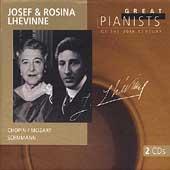 Great Pianists of the 20th Century - Josef & Rosina Lhevinne