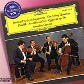 Brahms: The String Quartets No.1-No.3; Dvorak: String Quartet No.12 "American"/ Amadeus Quartet