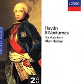 Haydn: 8 Nocturnes / Alan Hacker, The Music Party