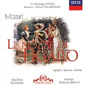 Mozart: Le Nozze Di Figaro Highlights / Karajan