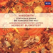 Hindemith: Symphonia Serena, Harmonie der Welt / Blomstedt