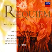 Berlioz: Requiem, 5 Sacred Pieces / Dutoit, Ainsley, et al