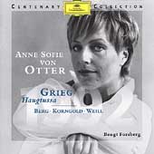 Anne Sofie Von Otter - Grieg, Berg, Korngold, et al