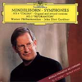 Mendelssohn: Symphony No.4, No.5 / John Eliot Gardiner(cond), Vienna Philharmonic Orchestra