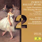 Famous Ballet Music -Offenbach, Gounod, Tchaikovsky, etc / Herbert von Karajan(cond), BPO