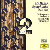 Mahler: Symphonies No.1, No.5 / Giusepp Sinopoli(cond), Philharmonia Orchestra