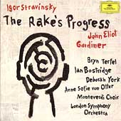 Stravinsky: The Rake's Progress / John Eliot Gardiner(cond), London Symphony Orchestra, The Monteverdi Choir, Ian Bostridge(T), Bryn Terfel(Br), Deborah York(S), etc
