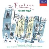 Poulenc: Piano Works, Vol 3 / Roge