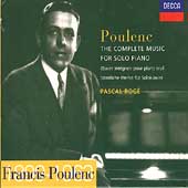 Poulenc: The Complete Music For Solo Piano