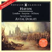 Haydn: London, Surprise & Military Symphonies / Dorati
