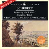 Schubert: Symphonies no 5 & 9 / Kertesz, Vienna Philharmonic