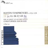 Haydn: Symphony nos 53, 54, 61, 66-69 / Hogwood, AAM