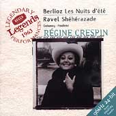 Berlioz: Les Nuits d'ete et al / Crespin, Ansermet