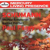 Schumann: The Four Symphonies, etc / Paray, Detroit SO