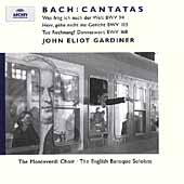J.S.Bach: Trinity Cantatas I -BWV.94, BWV.168, BWV.105 (8/2000) / John Eliot Gardiner(cond), English Baroque Soloists, etc