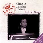 Chopin: 4 Ballades, 4 Scherzi / Vladimir Ashkenazy