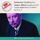 Rachmaninov: Symphony no 3;  Vaughan Williams / Boult, et al