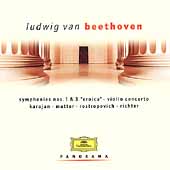 Beethoven: Symphonies No.1 Op.21, No.3 Op.55"Eroica", etc / Herbert von Karajan(cond), BPO, etc