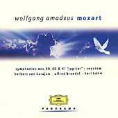 Mozart: Symphonies no 39, 40, etc / Karajan, Bohm, et al