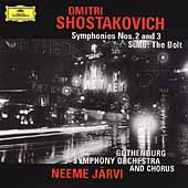 Shostakovich: Symphonies no 2 & 3, The Bolt Suite / Jaervi