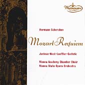 Westminster - Mozart: Requiem / Scherchen, Jurinac, et al