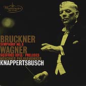 Westminster - Bruckner: Symphony 8;  Wagner / Knappertsbusch