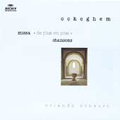 Ockeghem: Missa "De Plus en Plus", Chansons (3, 1, 1996) / Orlando Consort, Charles Daniels(T), etc