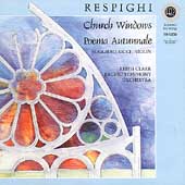レスピーギ: 交響的印象「教会のステンドグラス」、ヴァイオリン協奏曲「秋の詩」