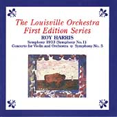 Harris: Symphonies nos 1 & 5, etc / Louisville Orchestra