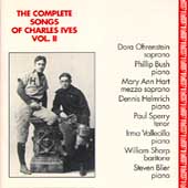 The Complete Songs of Charles Ives Vol 2