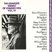 The Complete Songs of Charles Ives Vol 4