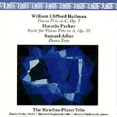 Three American Piano Trios - Heilman, Parker, Adler