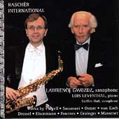 Rascher International - Saxophone Works / Gwozdz, Leventhal