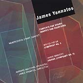 Piston: Symphony no 3;  Yannatos: Concerto, Prisms
