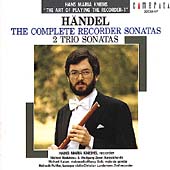 Haendel: The Complete Recorder Sonatas, etc / Kneihs, et al