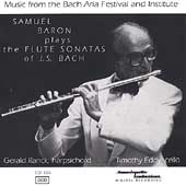 Bach: Sonatas for Flute and Harpsichord, etc / Samuel Baron