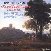 Telemann, Bach: Oboe & Oboe d'Amore Concertos / Paul Goodwin