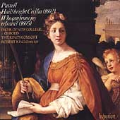 Purcell: Hail! Bright Cecilia, etc / King, King's Consort