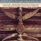 Purcell: The Complete Anthems and Services Vol 4 / King